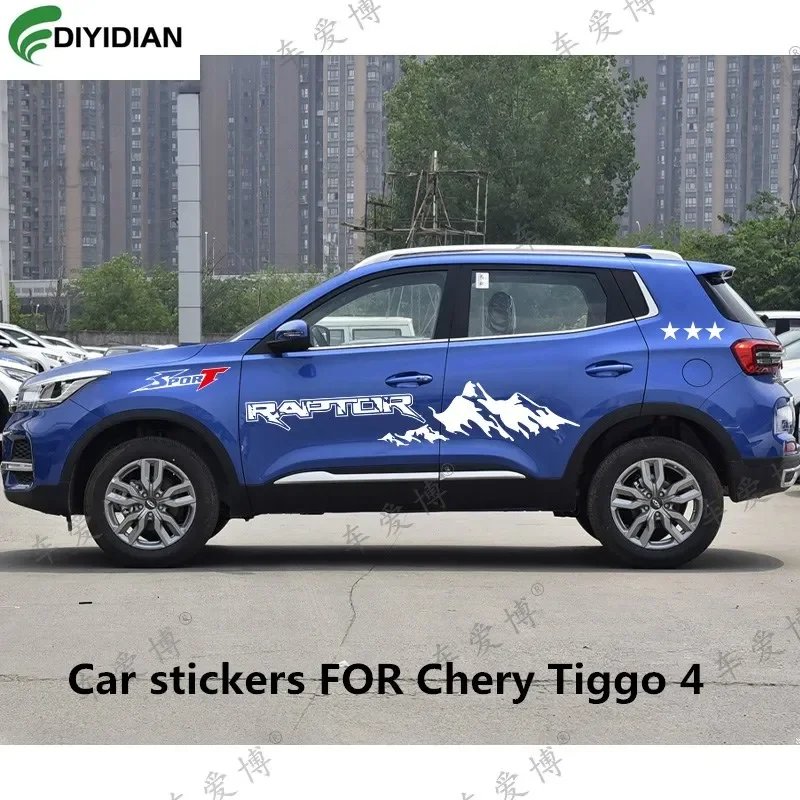 Car stickers FOR Chery Tiggo 4 body exterior modification personalized custom cross-country sports decal accessories
Car stickers FOR Chery Tiggo 4 body exterior modification personalized custom cross-country sports decal accessories