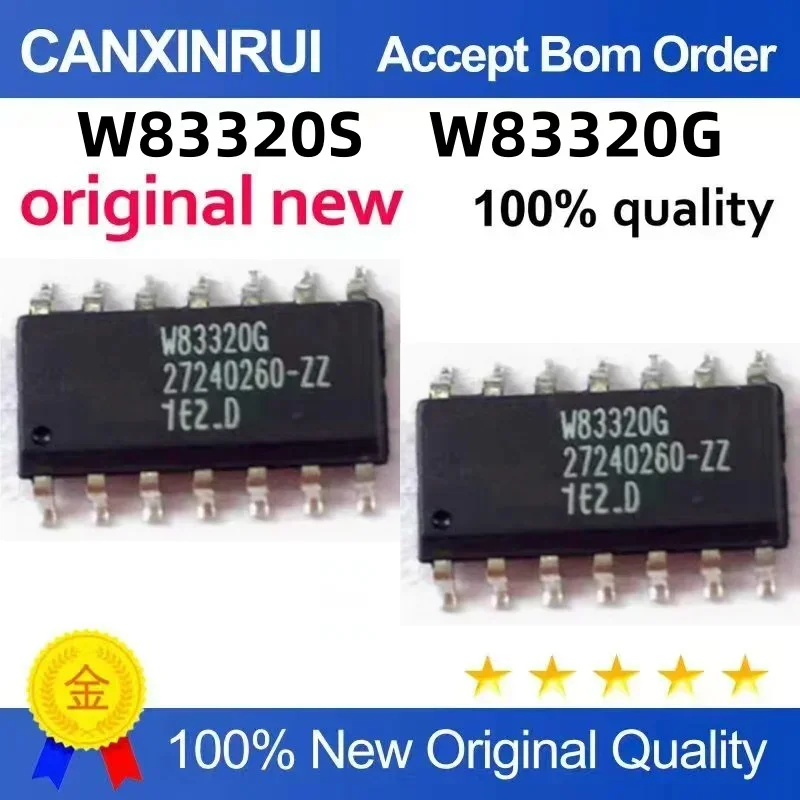 (5 pieces) New stock W83320S W83320G 83320 memory power supply chip
(5 pieces) New stock W83320S W83320G 83320 memory power supply chip