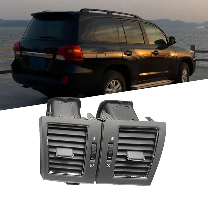 Передняя левая + правая розетка A/C в сборе для Toyota Land Cruiser LC200 2008-2013 с регулировкой вентиляции кондиционера
Передняя левая + правая розетка A/C в сборе для Toyota Land Cruiser LC200 2008-2013 с регулировкой вентиляции кондиционера