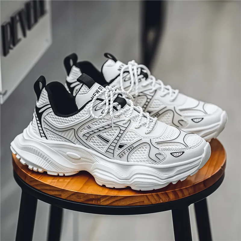 Men's Mesh Sneakers 2024 Summer Mesh Sports Breathable Casual Shoes Comfortable Men's Tennis Shoes Lightweight Running Shoes
Men's Mesh Sneakers 2024 Summer Mesh Sports Breathable Casual Shoes Comfortable Men's Tennis Shoes Lightweight Running Shoes