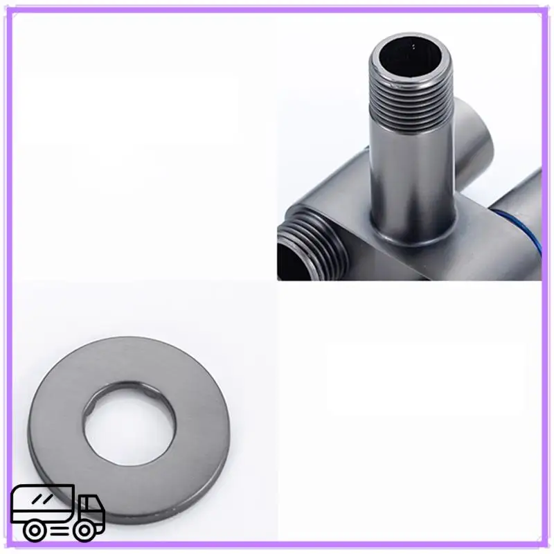High Quality 1 PCS Wall-Mounted Faucet 1 In 2 Out Diverter Angle Valve Dual Control Bathroom Faucet For Self-Cleaning (Dark Gray
High Quality 1 PCS Wall-Mounted Faucet 1 In 2 Out Diverter Angle Valve Dual Control Bathroom Faucet For Self-Cleaning (Dark Gray