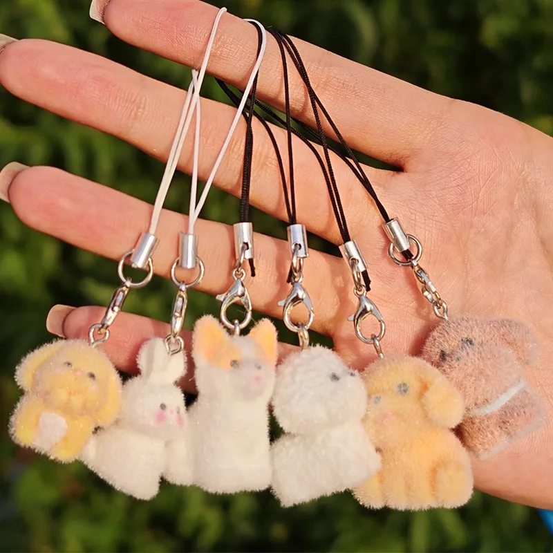 Брелок-подвеска с мультяшной собакой и домашним животным — милый флокирующийся ремешок для телефона, рюкзак и автомобильный орнамент для мобильного телефона
Брелок-подвеска с мультяшной собакой и домашним животным — милый флокирующийся ремешок для телефона, рюкзак и автомобильный орнамент для мобильного телефона