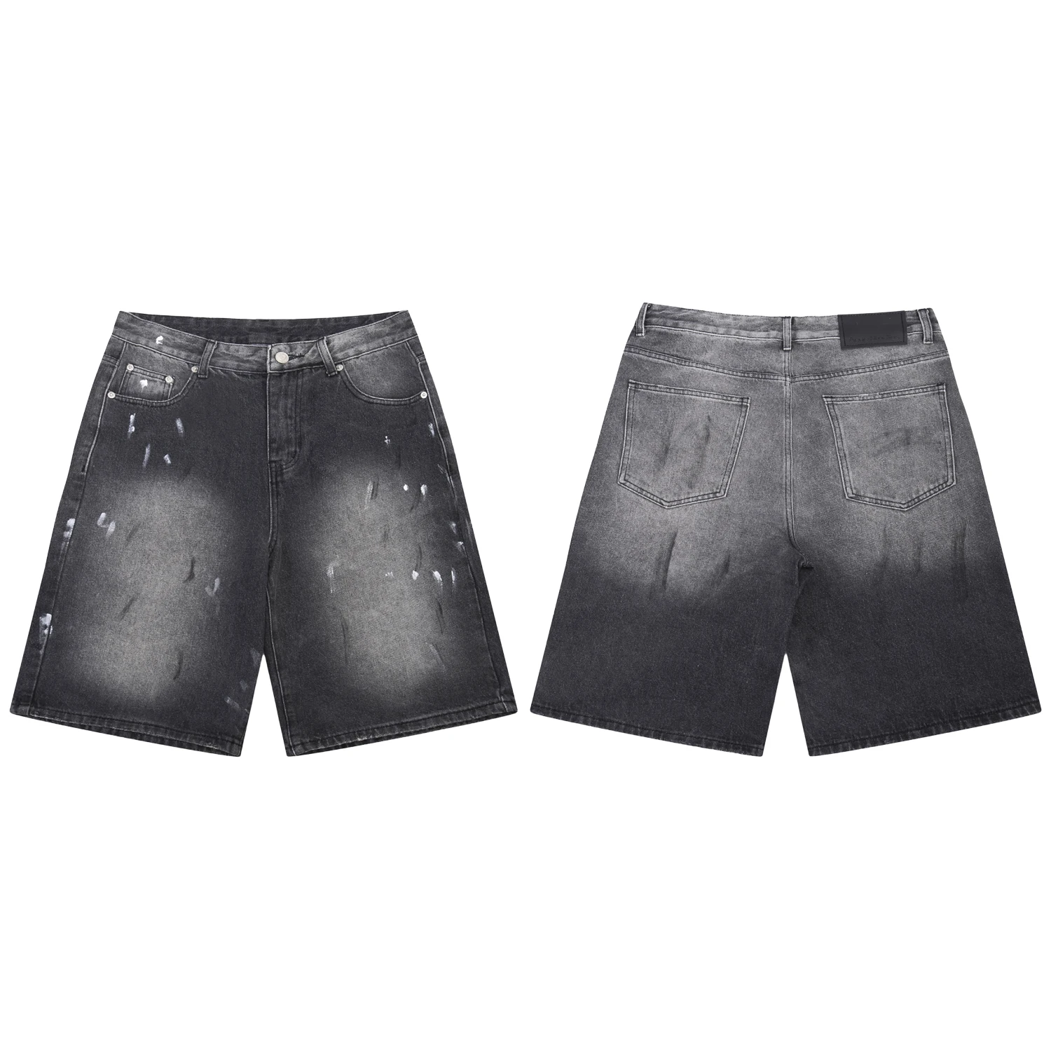 Retro Distred Hand-Painted Splatter Denim orts American Casual Sle mid Waist Straight Leg Summer Jeans for Teens
Retro Distred Hand-Painted Splatter Denim orts American Casual Sle mid Waist Straight Leg Summer Jeans for Teens