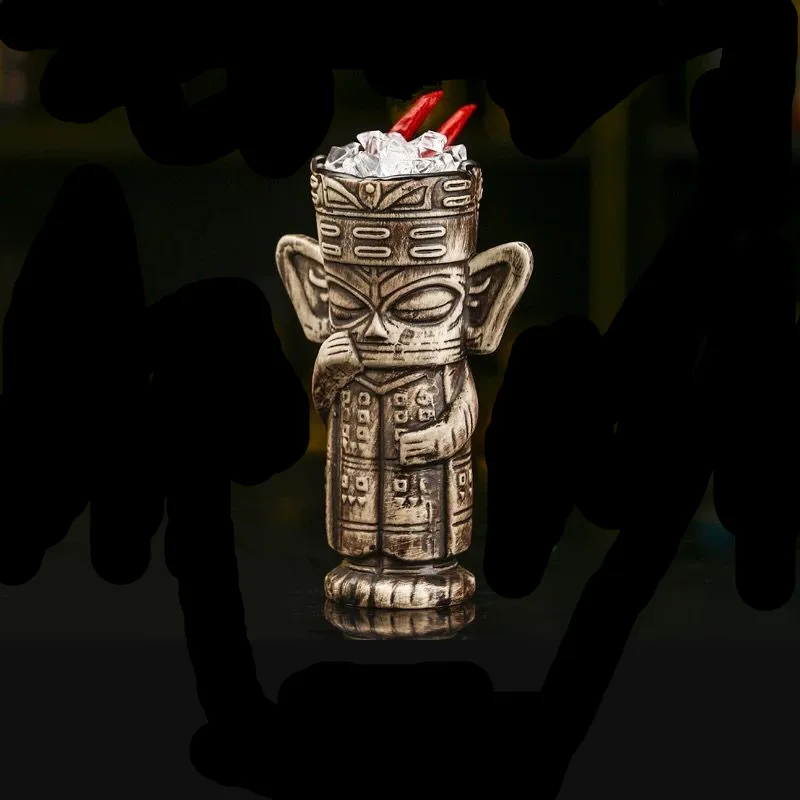 450ml Ceramic Tiki Mug Creative Porcelain Beer Wine Mug Cup
450ml Ceramic Tiki Mug Creative Porcelain Beer Wine Mug Cup