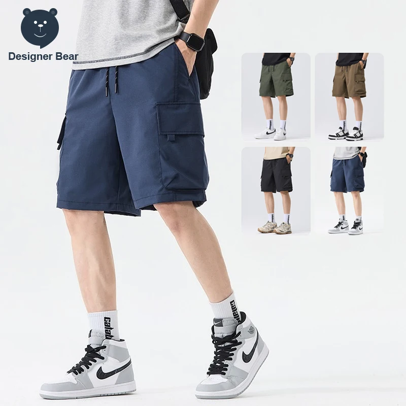 High Quality Summer Thin Men's Shorts Baggy Work Multi-pocket Outdoor Pants Polyamide Fibre Work Joggers Blue Shorts Bermuda Man
High Quality Summer Thin Men's Shorts Baggy Work Multi-pocket Outdoor Pants Polyamide Fibre Work Joggers Blue Shorts Bermuda Man