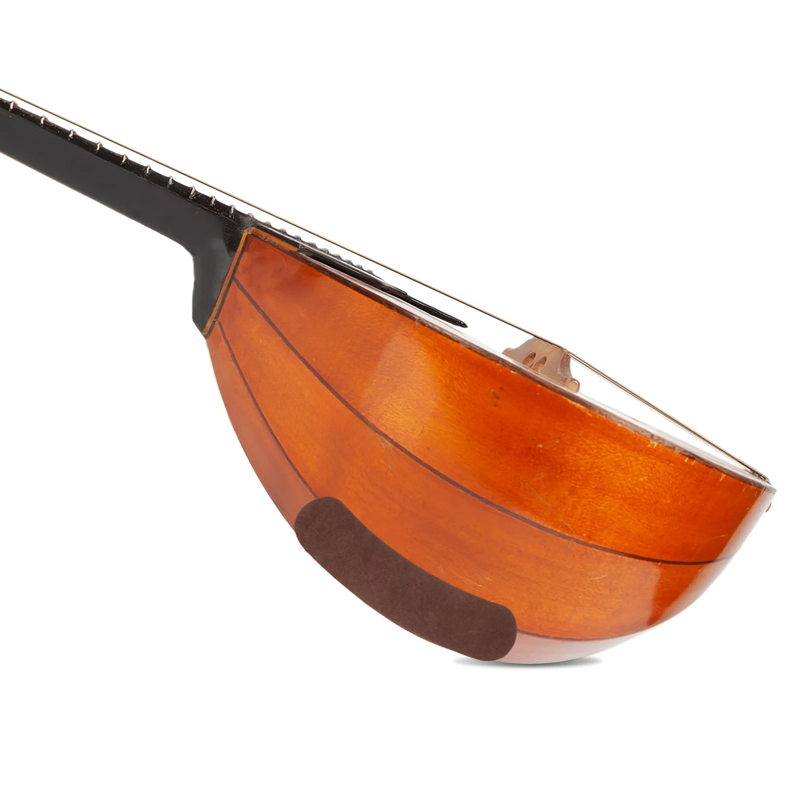 Pipa Anti-Slip Pad Cowhide Self-Adhesive Non-Skid Cushion for String Instruments Professional Stability Support