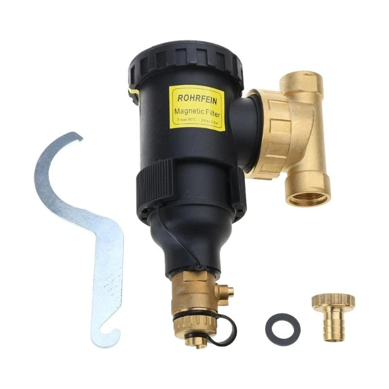 581E Brass Dirt Remover Floor Heating Boiler Systems Filter Dirt Separator Descaler Sewage Separator
581E Brass Dirt Remover Floor Heating Boiler Systems Filter Dirt Separator Descaler Sewage Separator
