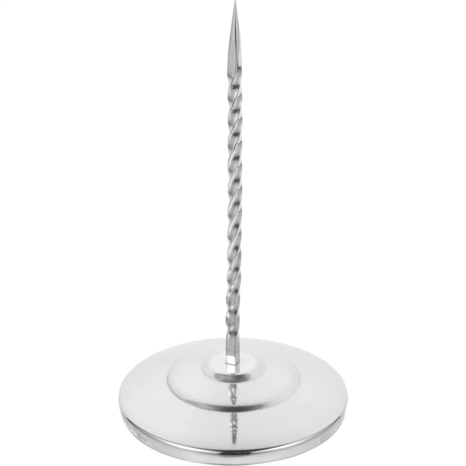 Stainless Steel Receipt Holder Desk Bill Stand for Restaurant Office Spike Storage Practical Convenience
Stainless Steel Receipt Holder Desk Bill Stand for Restaurant Office Spike Storage Practical Convenience