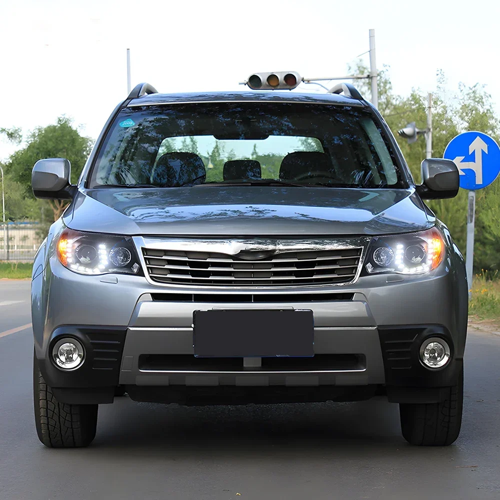 Автомобильные передние фонари для Subaru Forester 2008-2012, светодиодные автомобильные фары в сборе, обновление, высокое качество, аксессуары для линз проектора DRL
Автомобильные передние фонари для Subaru Forester 2008-2012, светодиодные автомобильные фары в сборе, обновление, высокое качество, аксессуары для линз проектора DRL