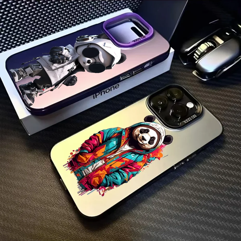 Fashion Panda Phone Case For iPhone 16 15 14 13 12 11 Pro Max Black Purple Matte Ultra-thin Soft Candy Abrazine Funda
Fashion Panda Phone Case For iPhone 16 15 14 13 12 11 Pro Max Black Purple Matte Ultra-thin Soft Candy Abrazine Funda