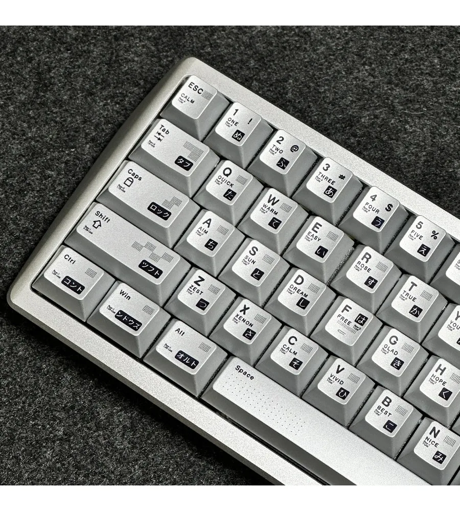 Metallic paint keycap engraved metal PBT hot sublimation original factory adapted magnetic axis mechanical axis keyboard
Metallic paint keycap engraved metal PBT hot sublimation original factory adapted magnetic axis mechanical axis keyboard