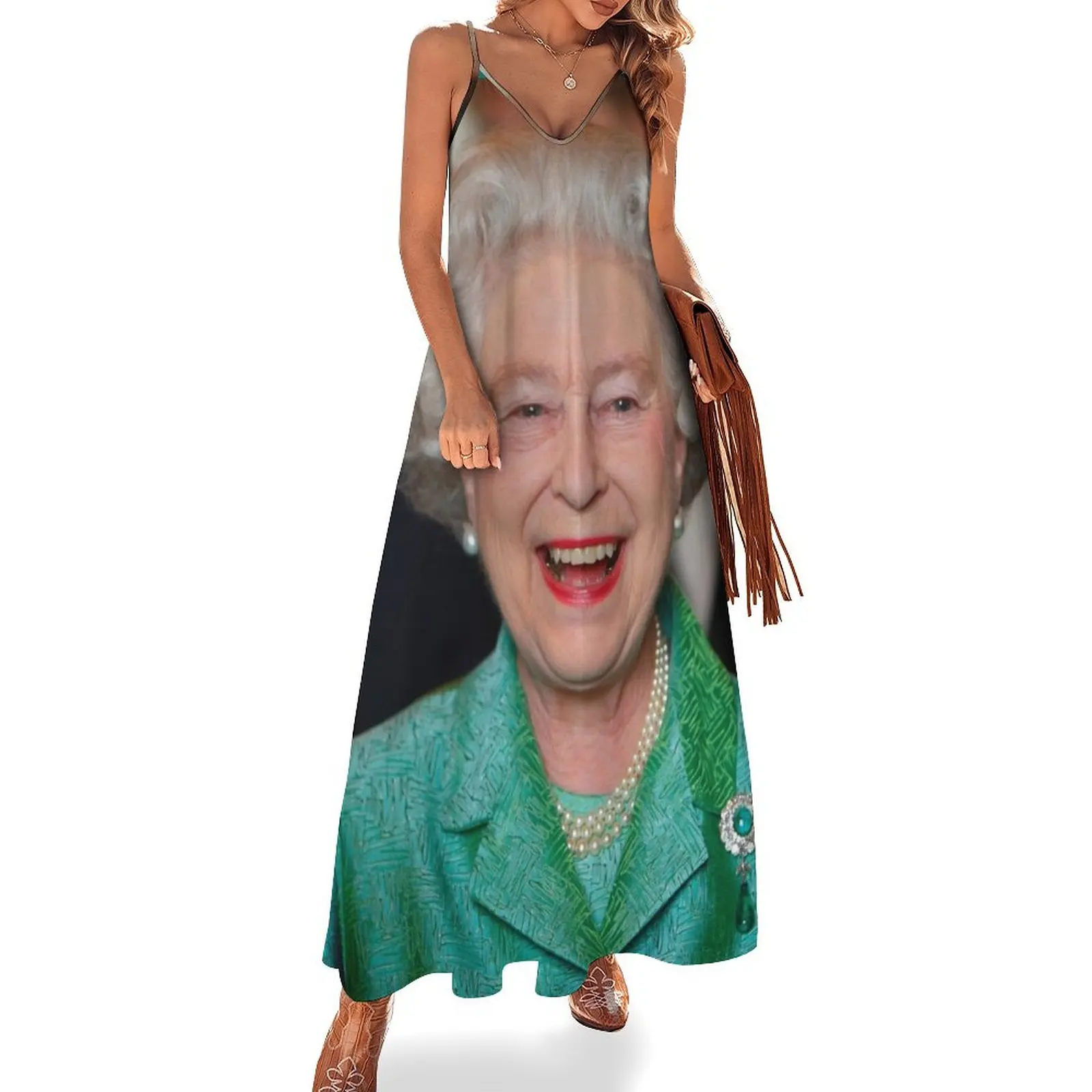 HM Queen Elizabeth II Windsor 2010 Photo HD Sleeveless Dress clothes for women dresses for official occasions Dress
HM Queen Elizabeth II Windsor 2010 Photo HD Sleeveless Dress clothes for women dresses for official occasions Dress