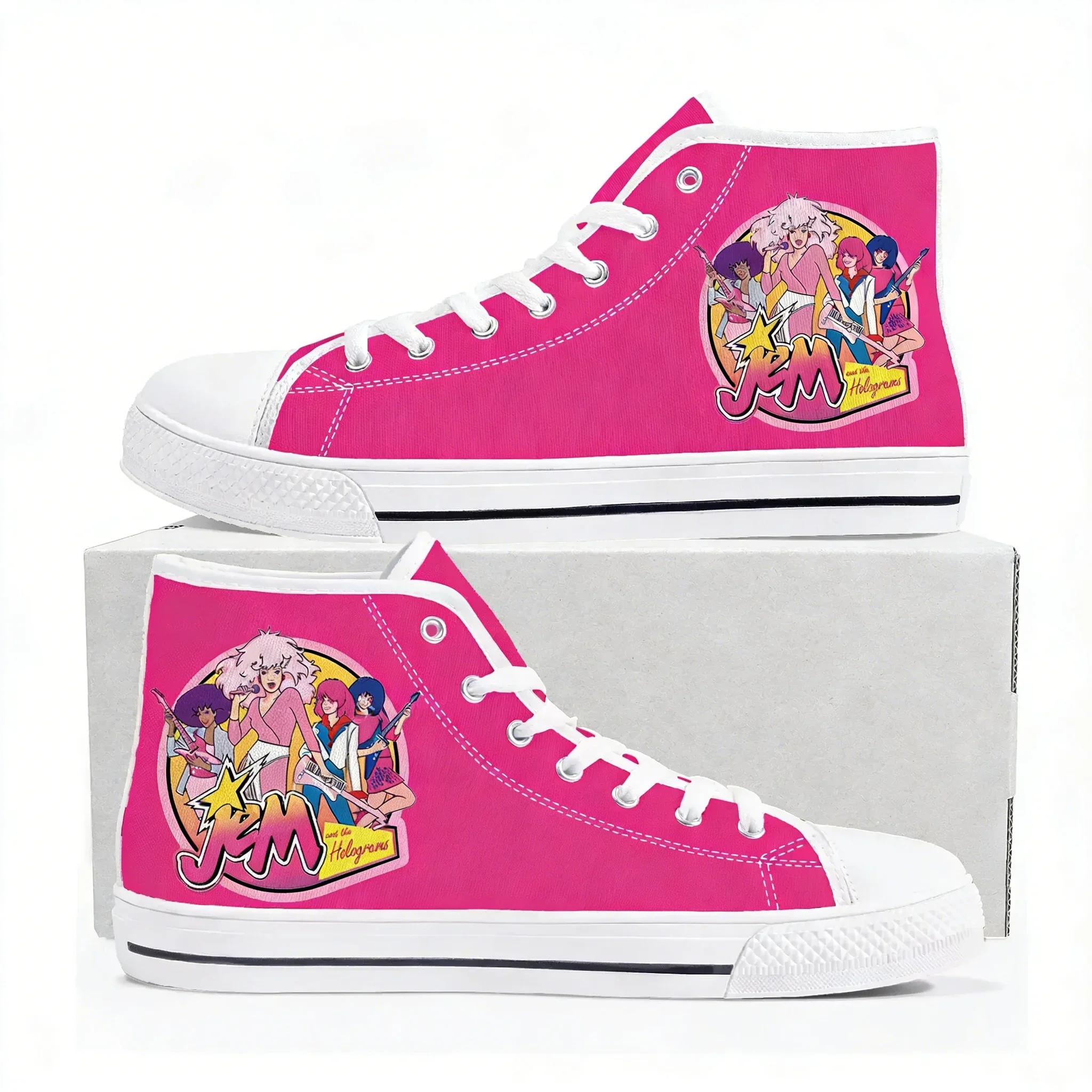 Jem and The Holograms High Top Sneakers Mens Womens Teenager High Quality Canvas Sneaker 3D Print Casual Shoes Personalized Shoe
Jem and The Holograms High Top Sneakers Mens Womens Teenager High Quality Canvas Sneaker 3D Print Casual Shoes Personalized Shoe