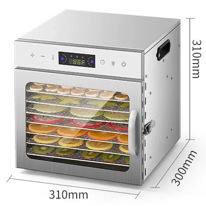 12-Tier Compact Food Dehydrator (220V/110V) – Snack, Jerky, and Dried Fruit Dehydrator; Food, Fruit, Vegetable,Flower Dehydrator
12-Tier Compact Food Dehydrator (220V/110V) – Snack, Jerky, and Dried Fruit Dehydrator; Food, Fruit, Vegetable,Flower Dehydrator