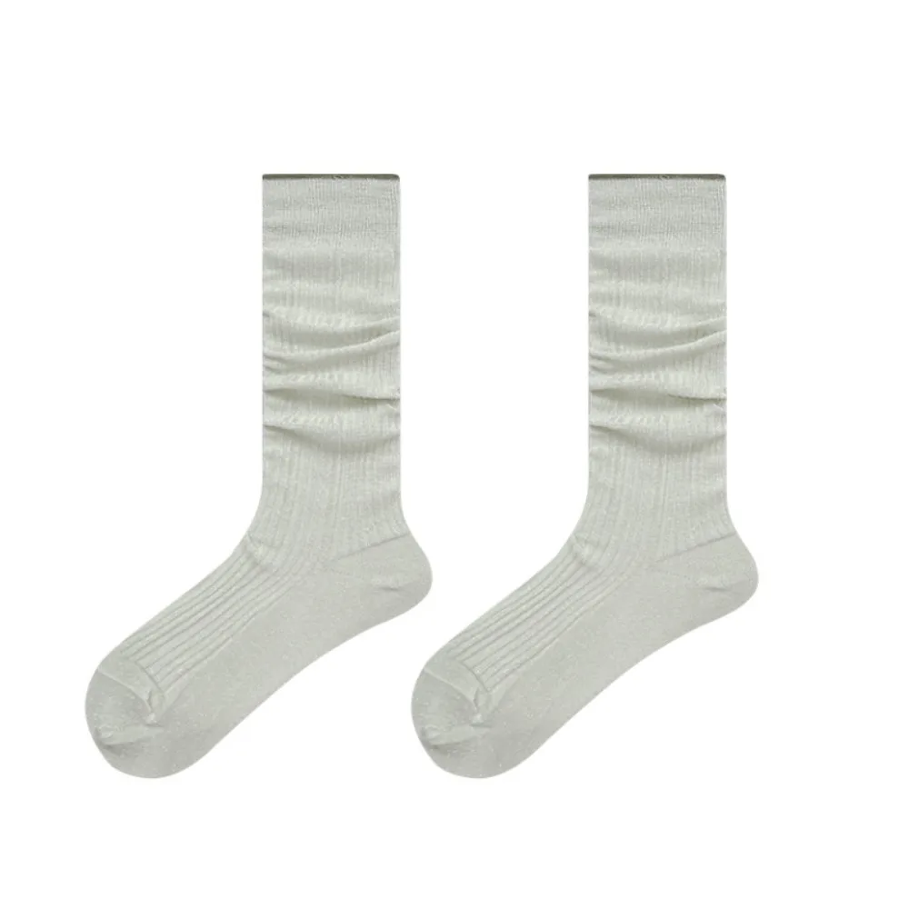Comfortable Lolita JK Calf Socks Solid Color Breathable Ice Silk Long Socks Japanese Style Y2K Ins Bunching Socks Summer
Comfortable Lolita JK Calf Socks Solid Color Breathable Ice Silk Long Socks Japanese Style Y2K Ins Bunching Socks Summer