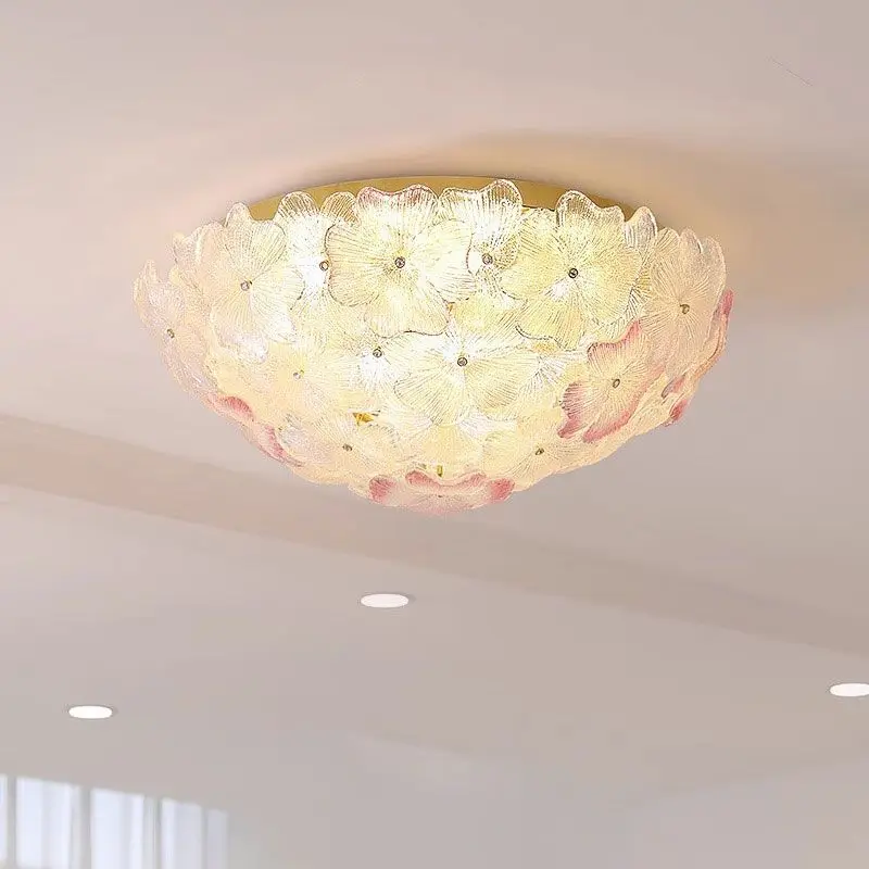 French Cream Style Petal Bedroom Ceiling Lamp Light Luxury Nordic Glass Ceiling Lamp Room Master Bedroom Lamp Led Lights
French Cream Style Petal Bedroom Ceiling Lamp Light Luxury Nordic Glass Ceiling Lamp Room Master Bedroom Lamp Led Lights