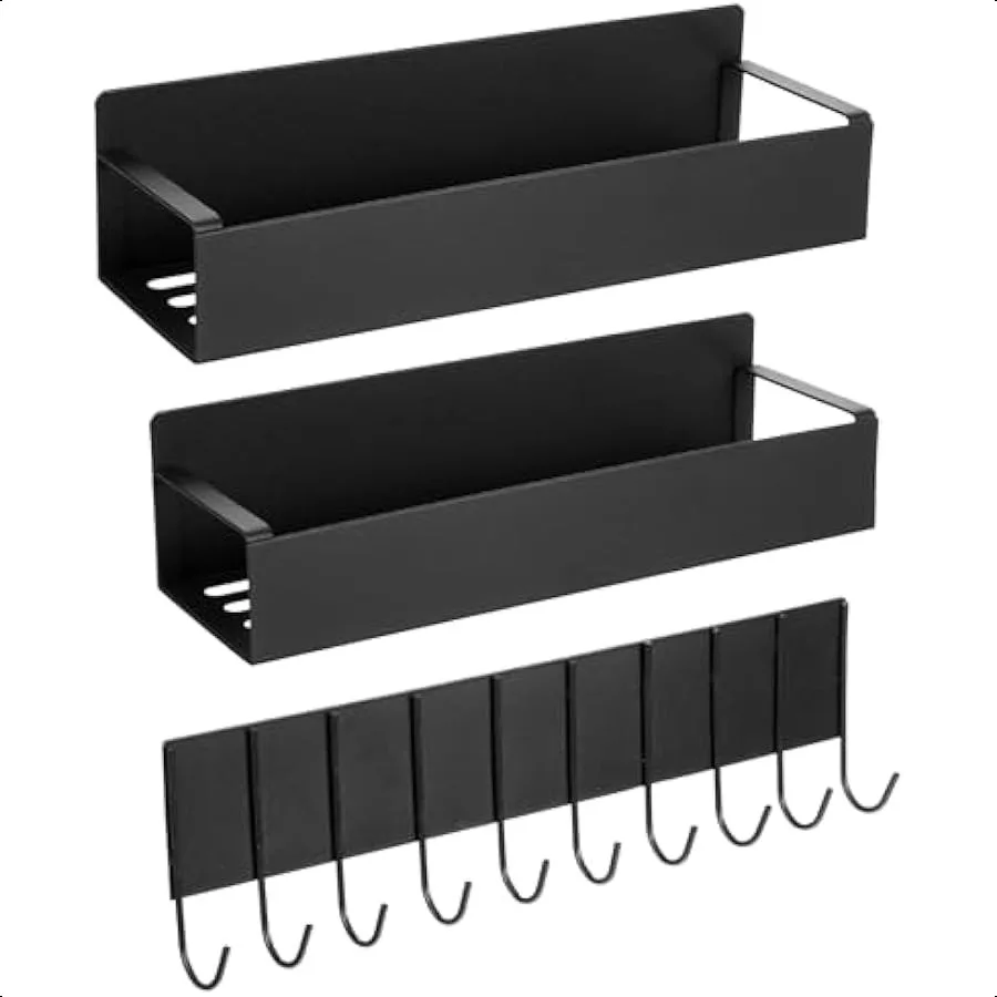 Магнитная полка для специй для холодильника, органайзер для специй, магнитная полка для холодильника, магнитные полки для хранения на кухне, маленькие K
Магнитная полка для специй для холодильника, органайзер для специй, магнитная полка для холодильника, магнитные полки для хранения на кухне, маленькие K