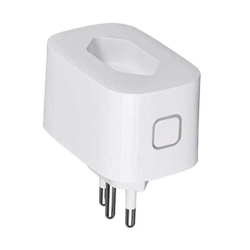 AA94-16A Smart Plug Tuya Brazil Version Socket Electricity Monitoring Fireproof Support For Smart App Control BR Plug
AA94-16A Smart Plug Tuya Brazil Version Socket Electricity Monitoring Fireproof Support For Smart App Control BR Plug