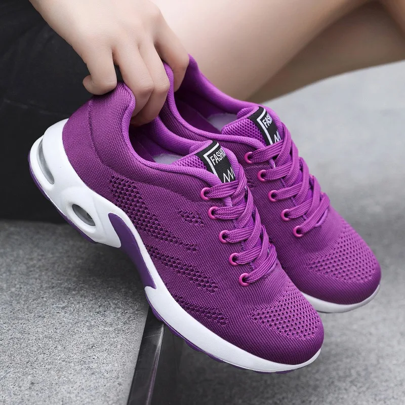 Women's Sneakers Breathable Mesh Casual Shoes Air Cushioned Sport Running Shoes for Women Tennis Training Shoes Zapatillas Mujer
Women's Sneakers Breathable Mesh Casual Shoes Air Cushioned Sport Running Shoes for Women Tennis Training Shoes Zapatillas Mujer
