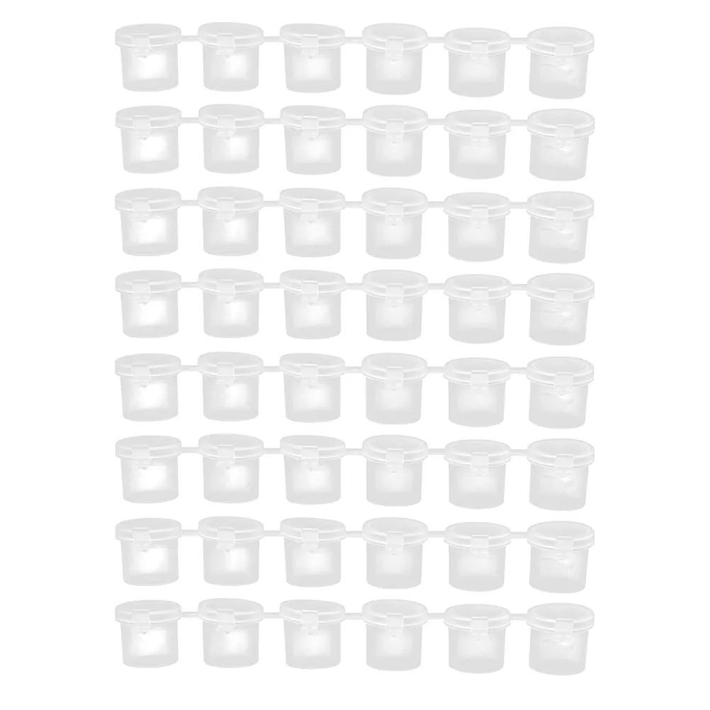 8Pcs Clear Plastic Watercolor Paint Storage Box Empty Pans Organizer with Six-Grid Design for DIY Painting Travel Art
8Pcs Clear Plastic Watercolor Paint Storage Box Empty Pans Organizer with Six-Grid Design for DIY Painting Travel Art