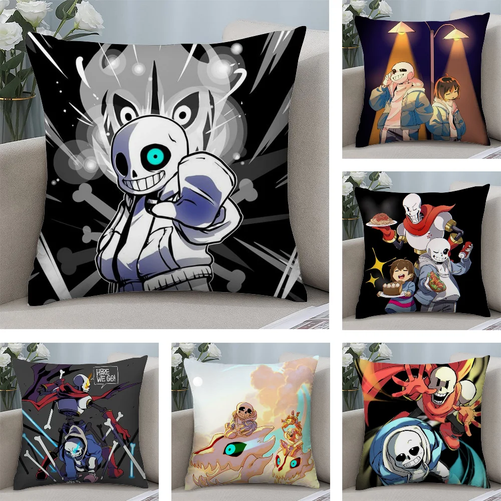 Game U-Undertale Pillow Case Short Plush Pillow Covers Sofa Decorative Gift Home Double-sided Printing Cushion Cover
Game U-Undertale Pillow Case Short Plush Pillow Covers Sofa Decorative Gift Home Double-sided Printing Cushion Cover