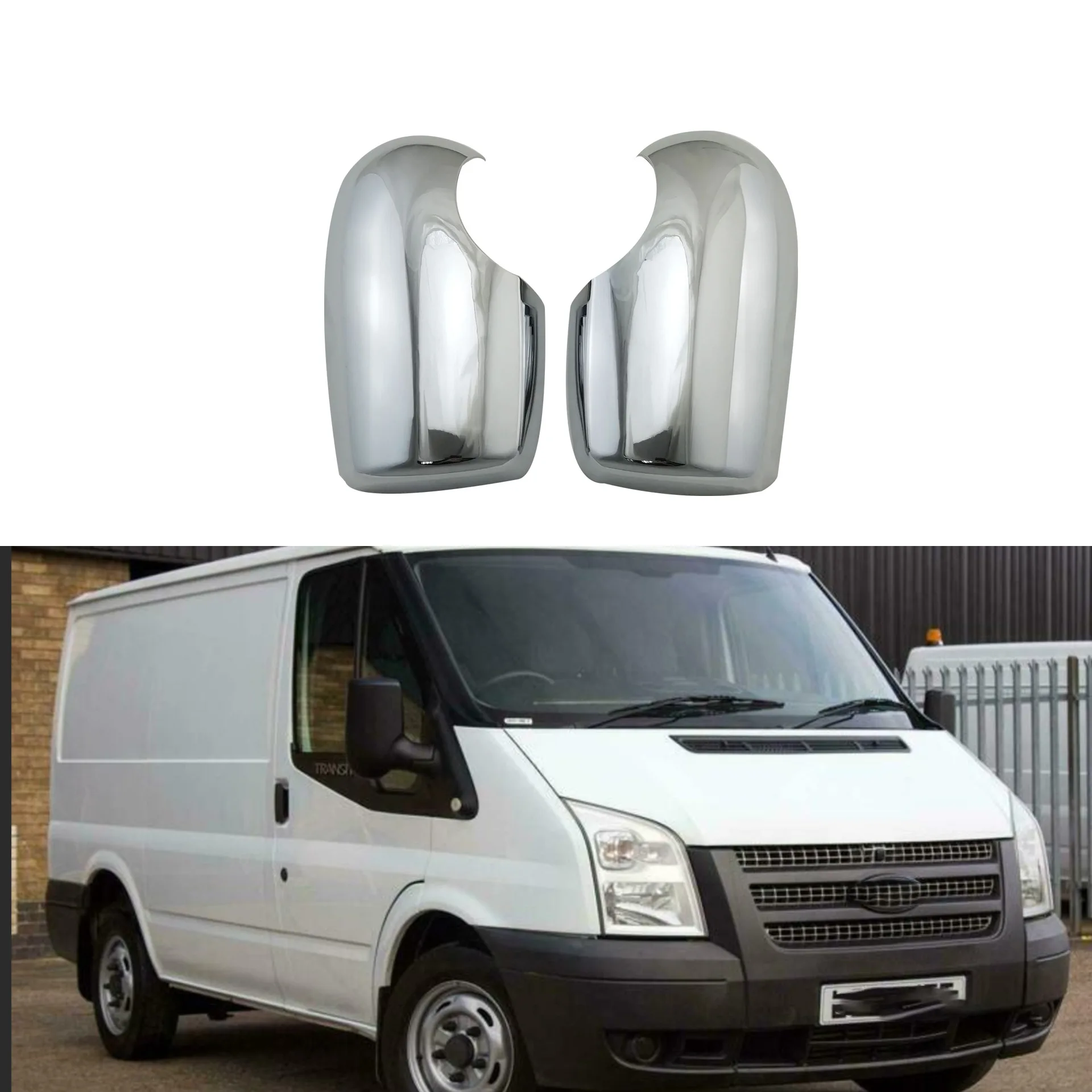 Хромированная накладка на зеркало заднего вида из АБС-пластика для Ford Transit Tourneo 2008-2015, автомобильные аксессуары, 2 шт., защитная накладка на рамку заднего зеркала 
Хромированная накладка на зеркало заднего вида из АБС-пластика для Ford Transit Tourneo 2008-2015, автомобильные аксессуары, 2 шт., защитная накладка на рамку заднего зеркала