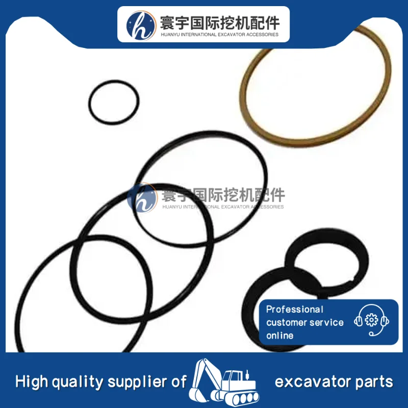 Комплект уплотнений гидравлического цилиндра для мини-погрузчика Bobcat, совместимый с моделями 630 631 632 641 642 643 645 653 730, деталь 7135551 
Комплект уплотнений гидравлического цилиндра для мини-погрузчика Bobcat, совместимый с моделями 630 631 632 641 642 643 645 653 730, деталь 7135551