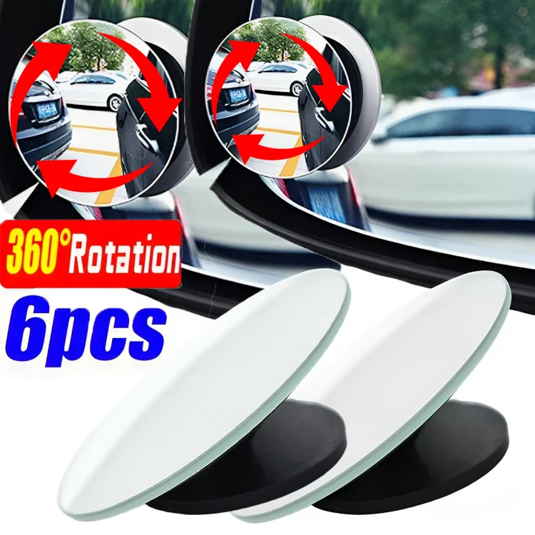 HD Frameless Car Rearview Mirror Reverse Auxiliary Rearview Convex 360° Adjustable View Mirrors Wide Angle Blind Spot Mirrors
HD Frameless Car Rearview Mirror Reverse Auxiliary Rearview Convex 360° Adjustable View Mirrors Wide Angle Blind Spot Mirrors