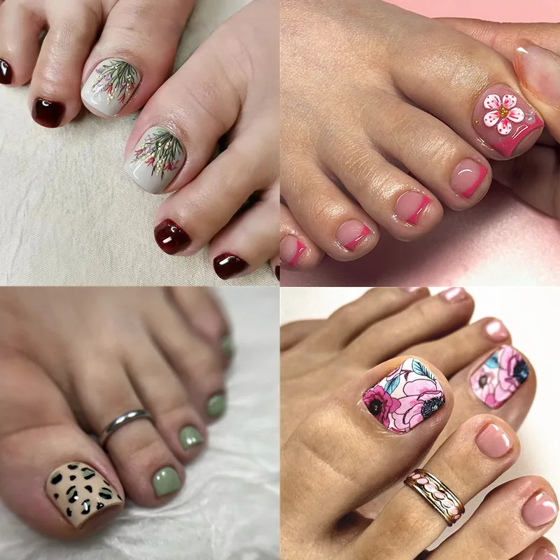 24pcs Little White Rabbit Toenail Finished Wearable Simple Colorful Full Cover Tips Fake Nails Press on Feet Decor False Nails
24pcs Little White Rabbit Toenail Finished Wearable Simple Colorful Full Cover Tips Fake Nails Press on Feet Decor False Nails