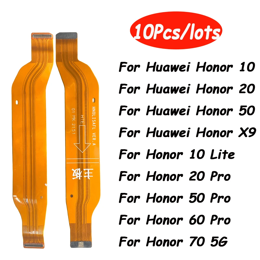 10Pcs, New For Huawei Honor X9 10 20 30s 50 60 70 Pro Se Lite 5G Main Board Motherboard LCD Display Connector Flex Cable
10Pcs, New For Huawei Honor X9 10 20 30s 50 60 70 Pro Se Lite 5G Main Board Motherboard LCD Display Connector Flex Cable