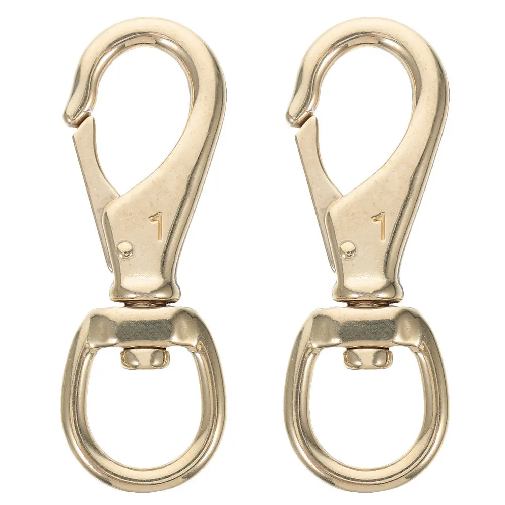 2 шт. прочных латунных поворотных карабинов с вращением на 360 градусов для собачьих шлеек, поводков, ремешков, сумок, брелоков, для использования на улице
2 шт. прочных латунных поворотных карабинов с вращением на 360 градусов для собачьих шлеек, поводков, ремешков, сумок, брелоков, для использования на улице