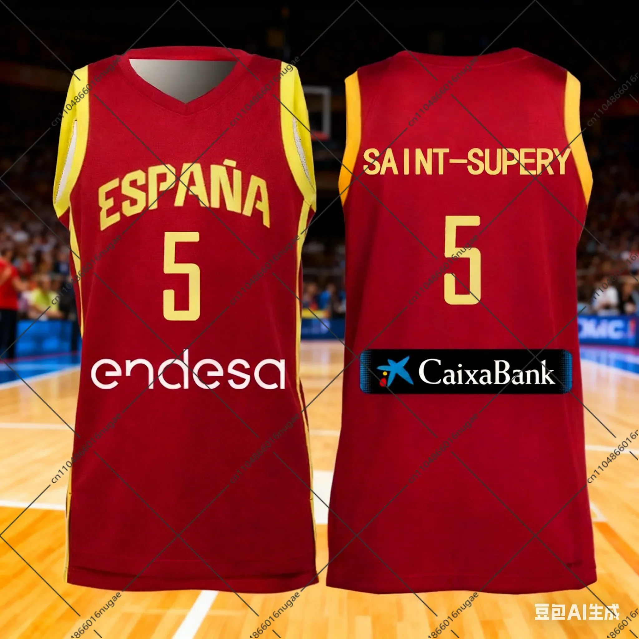 2025-26 Spain New Arrivals Country Basketball Jerseys #5 #6 Home Away Casual Athletic 3D Print T-Shirt American Adult KID
2025-26 Spain New Arrivals Country Basketball Jerseys #5 #6 Home Away Casual Athletic 3D Print T-Shirt American Adult KID