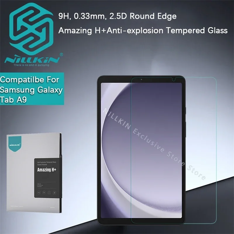 Nillkin For Samsung Galaxy Tab S9 FE/S9 Plus/S7/S8 Plus/S7 Plus/S7+/A9/A9 Plus H+Anti-explosion Screen Protector Tempered Glass
Nillkin For Samsung Galaxy Tab S9 FE/S9 Plus/S7/S8 Plus/S7 Plus/S7+/A9/A9 Plus H+Anti-explosion Screen Protector Tempered Glass