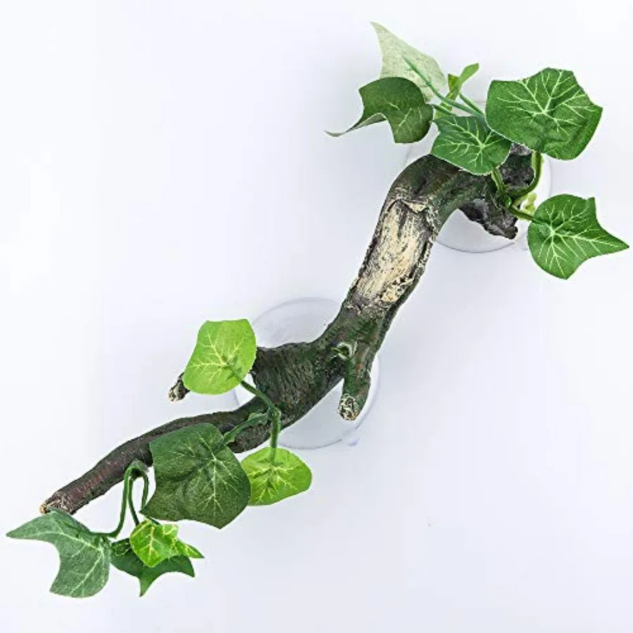 Reptile Corner Terrarium Plant Decoration with Suction Cup for Amphibian Lizard Snake
Reptile Corner Terrarium Plant Decoration with Suction Cup for Amphibian Lizard Snake
