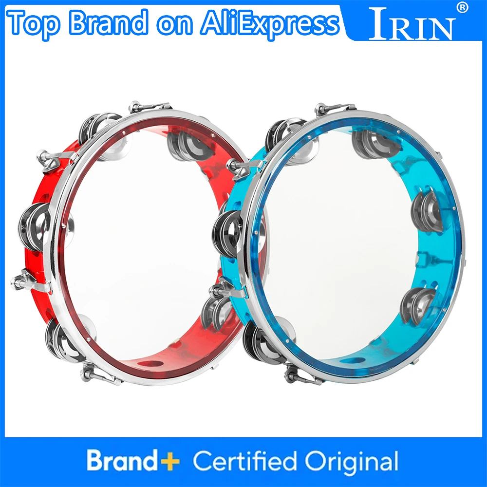 8 Inch Self-Tuning Red Tambourine Hand Drum Double Row Jingles Bell Percussion Instrument Tambourine Accessories
8 Inch Self-Tuning Red Tambourine Hand Drum Double Row Jingles Bell Percussion Instrument Tambourine Accessories