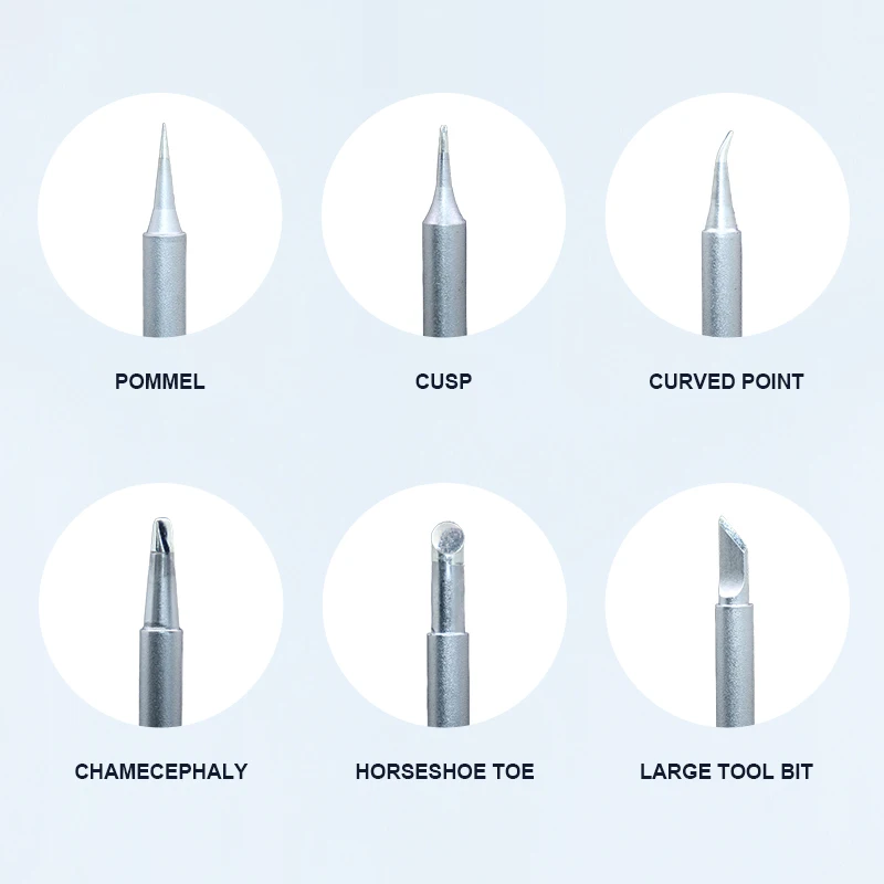 10pcs/lot 900 Series High Frequency Lead-Free Soldering Tip Corrosion Resistance Professional Electronic Welding Soldering Tips
10pcs/lot 900 Series High Frequency Lead-Free Soldering Tip Corrosion Resistance Professional Electronic Welding Soldering Tips