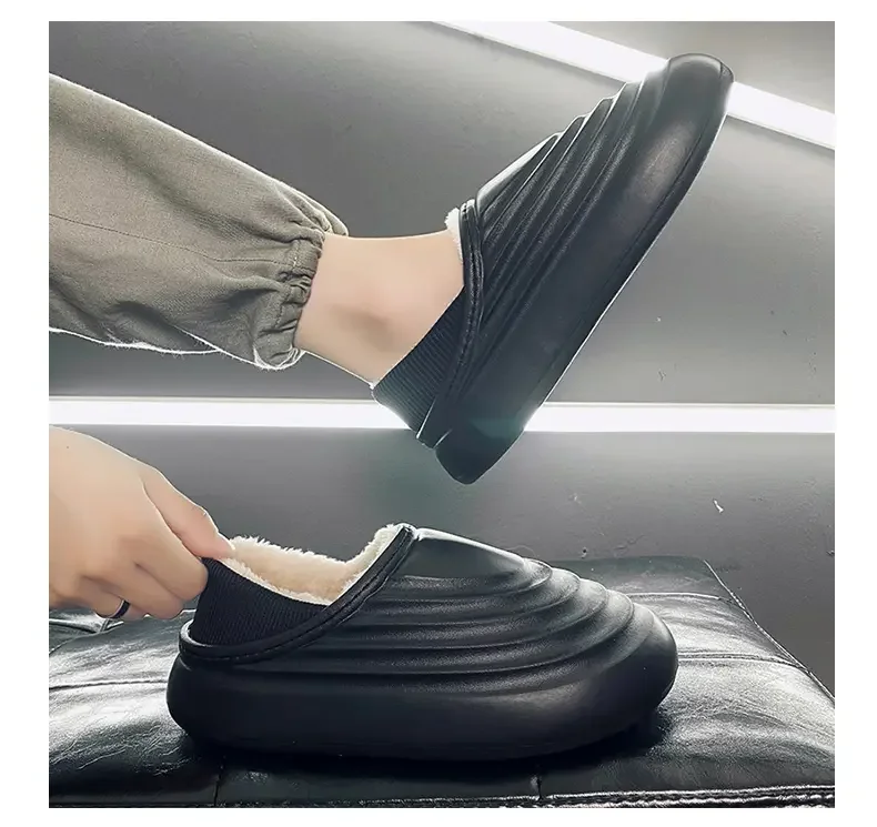 AJUVEN Indoor Outdoor Winter Colgs Slippers Men Waterproof Garden Shoes Home Fur Clogs Soft Plush Slippers Bedroom Fuzzy Shoes
AJUVEN Indoor Outdoor Winter Colgs Slippers Men Waterproof Garden Shoes Home Fur Clogs Soft Plush Slippers Bedroom Fuzzy Shoes