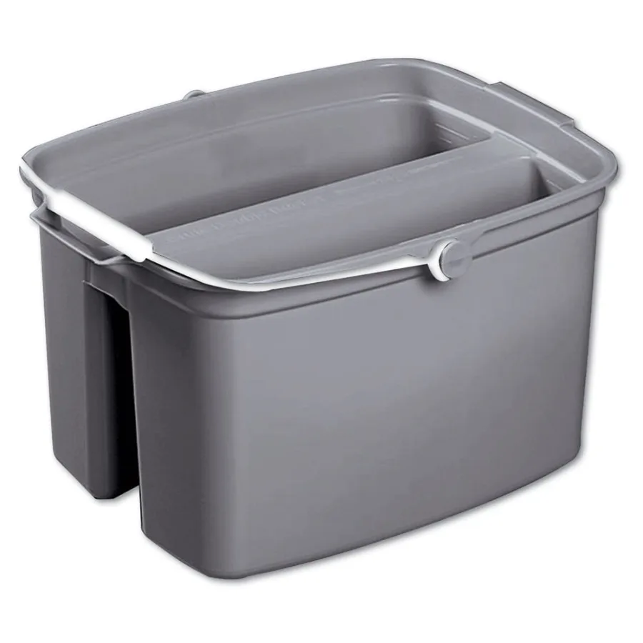261700GRAY Double Pail Cleaning Buckets 17-Quarts Gray
261700GRAY Double Pail Cleaning Buckets 17-Quarts Gray
