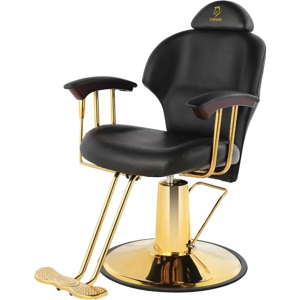 Barber Chair Adjustable Salon Chair Hydraulic Tattoo Chair for Hair Stylist Barber Salon Equipment Black
Barber Chair Adjustable Salon Chair Hydraulic Tattoo Chair for Hair Stylist Barber Salon Equipment Black