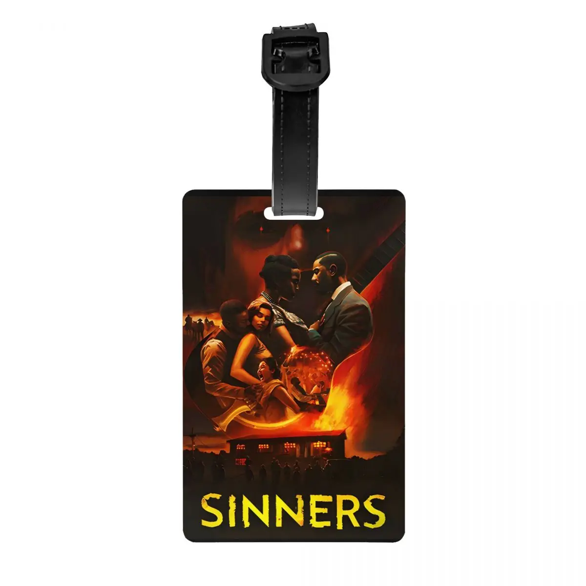 Багажные бирки из фильма ужасов для чемоданов, конфиденциальная обложка, имя, удостоверение личности 
Багажные бирки из фильма ужасов для чемоданов, конфиденциальная обложка, имя, удостоверение личности