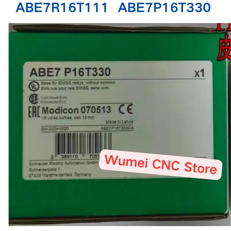 Совершенно новая оригинальная основа твердотельного реле ABE7R16T111 ABE7P16T330
Совершенно новая оригинальная основа твердотельного реле ABE7R16T111 ABE7P16T330