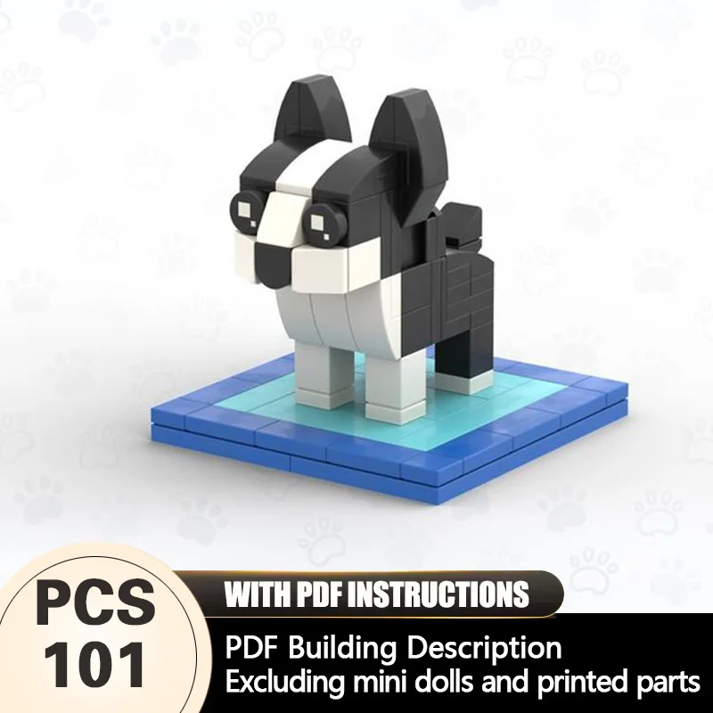 Creators Animal Series Model MOC Building Bricks American Dog Modular Technology Gifts Holiday Assemble Children Toys Suit
Creators Animal Series Model MOC Building Bricks American Dog Modular Technology Gifts Holiday Assemble Children Toys Suit