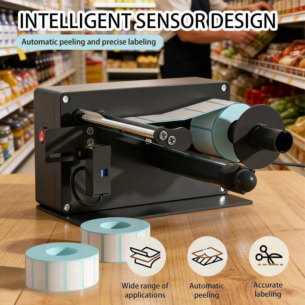 Label Peeler Label Dispenser Sticker Separating Machine Electric Peeling Machine Label Separator Automatic USB Label Stripper
Label Peeler Label Dispenser Sticker Separating Machine Electric Peeling Machine Label Separator Automatic USB Label Stripper