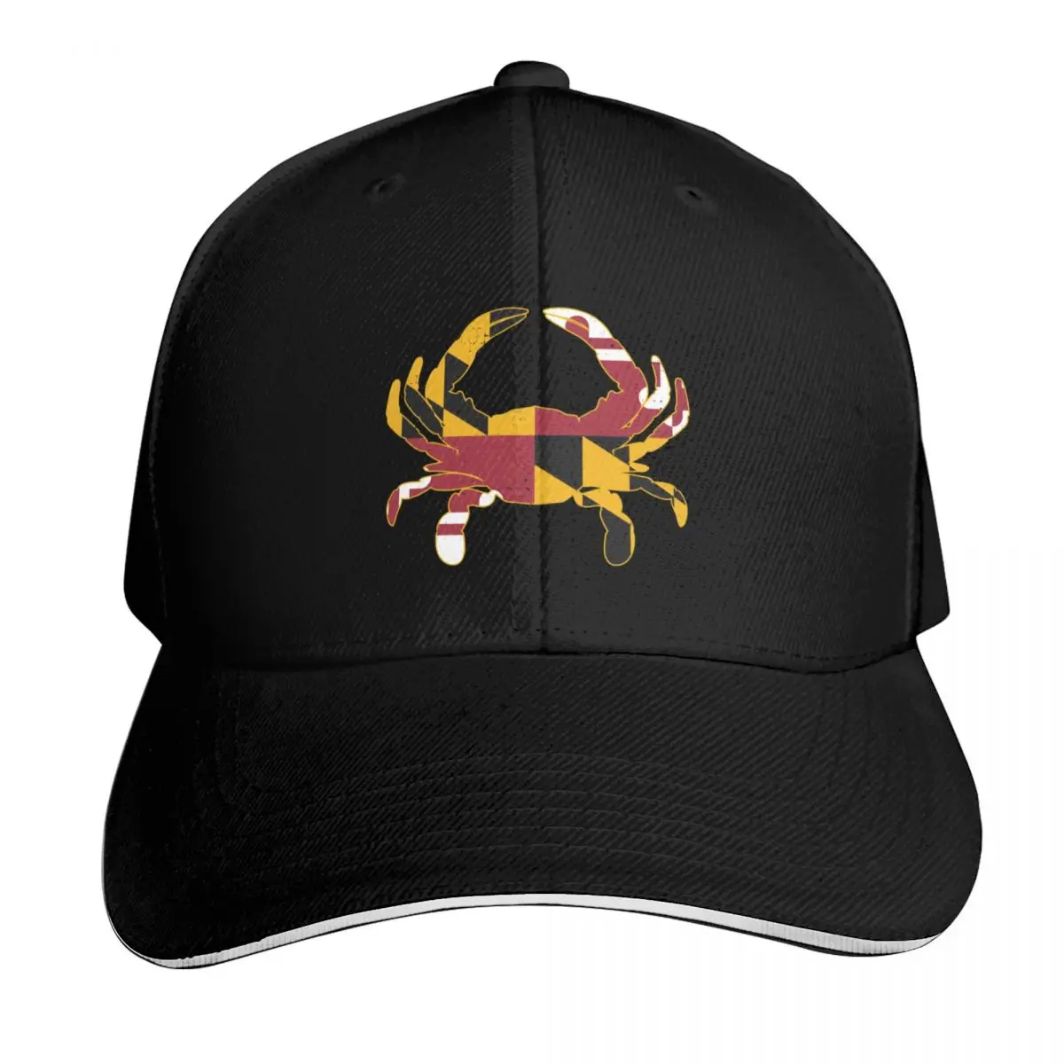 Maryland Crab with Vintage Flag - Chesapeake Bay MD Pride Baseball Cap Rave fun hats Women Men's
Maryland Crab with Vintage Flag - Chesapeake Bay MD Pride Baseball Cap Rave fun hats Women Men's