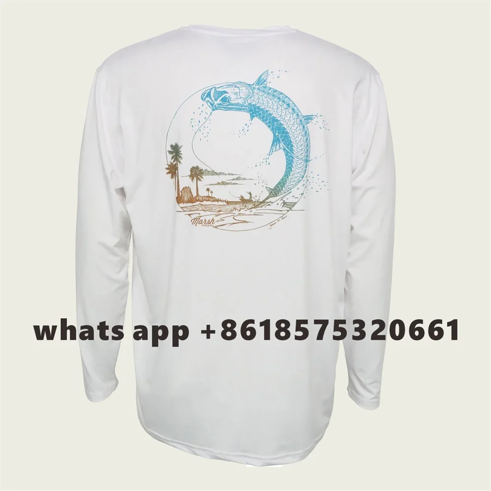 Marsh Wear Spot Brand New Outdoor Summer Men's Fishing Shirt Moisture Wicking Jersey Long Sleeve Cycling Men's Sports Jersey
Marsh Wear Spot Brand New Outdoor Summer Men's Fishing Shirt Moisture Wicking Jersey Long Sleeve Cycling Men's Sports Jersey