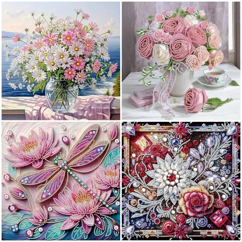 GATYZTORY 5D DIY Diamond Painting flowers Special Shape Crystal Diamond Painting Mosaic Drill Handmade 11.8×9.84 Inch Gift Kits
GATYZTORY 5D DIY Diamond Painting flowers Special Shape Crystal Diamond Painting Mosaic Drill Handmade 11.8×9.84 Inch Gift Kits