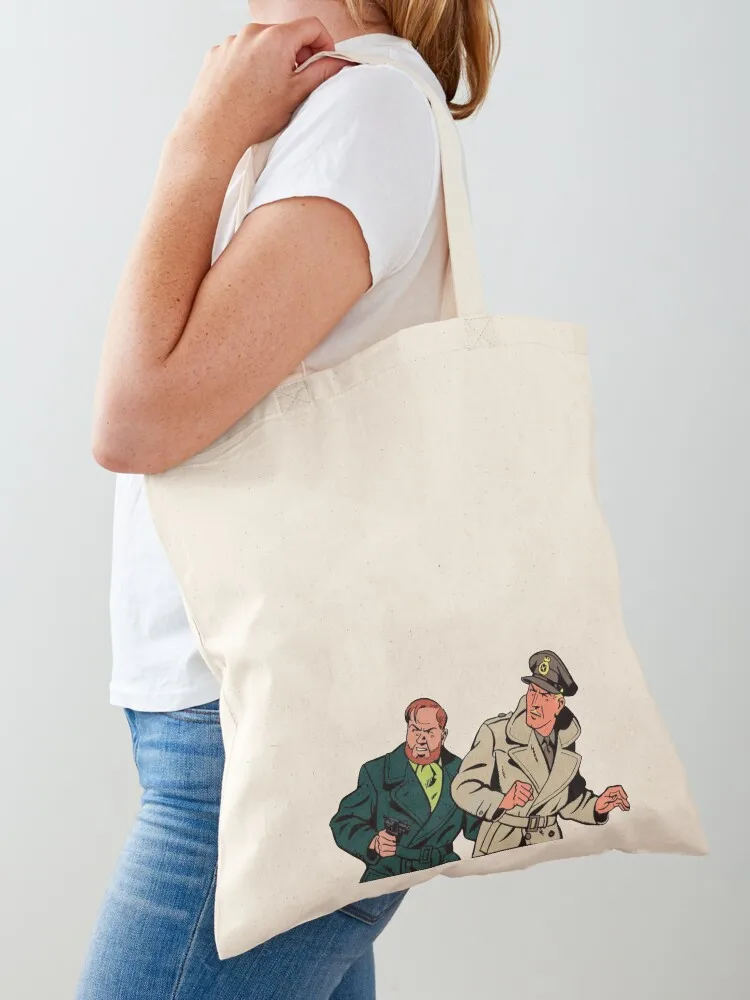 Blake and Mortimer (From The Yellow 'M' (La marque Jaune) Frontispiece) Tote Bag Gift bags tote bag
Blake and Mortimer (From The Yellow 'M' (La marque Jaune) Frontispiece) Tote Bag Gift bags tote bag