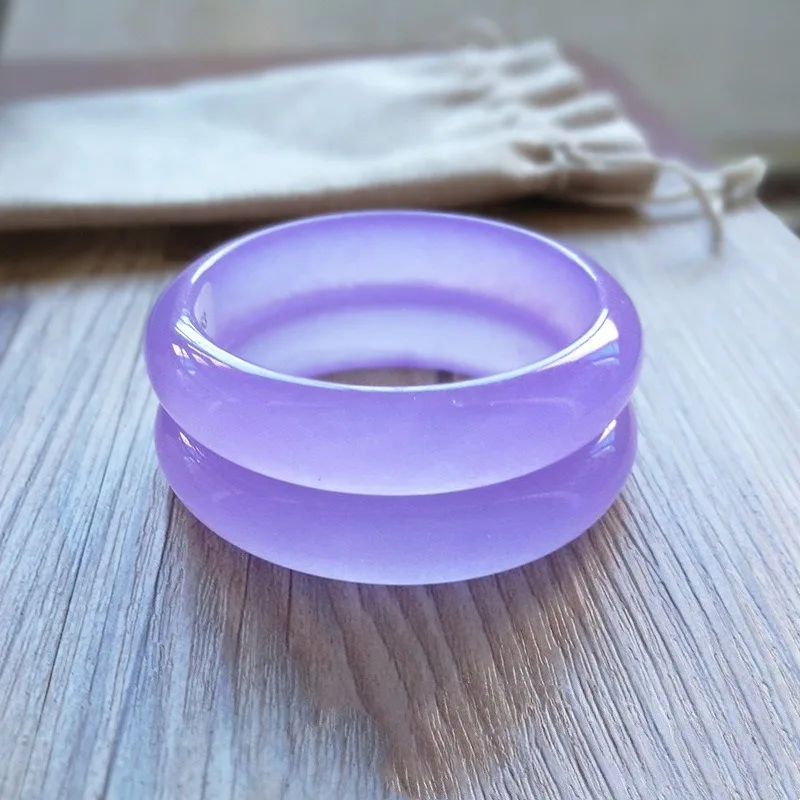 Ice Violet Jade Bracelet, Elegant Temperament Fashion Jewelry
Ice Violet Jade Bracelet, Elegant Temperament Fashion Jewelry