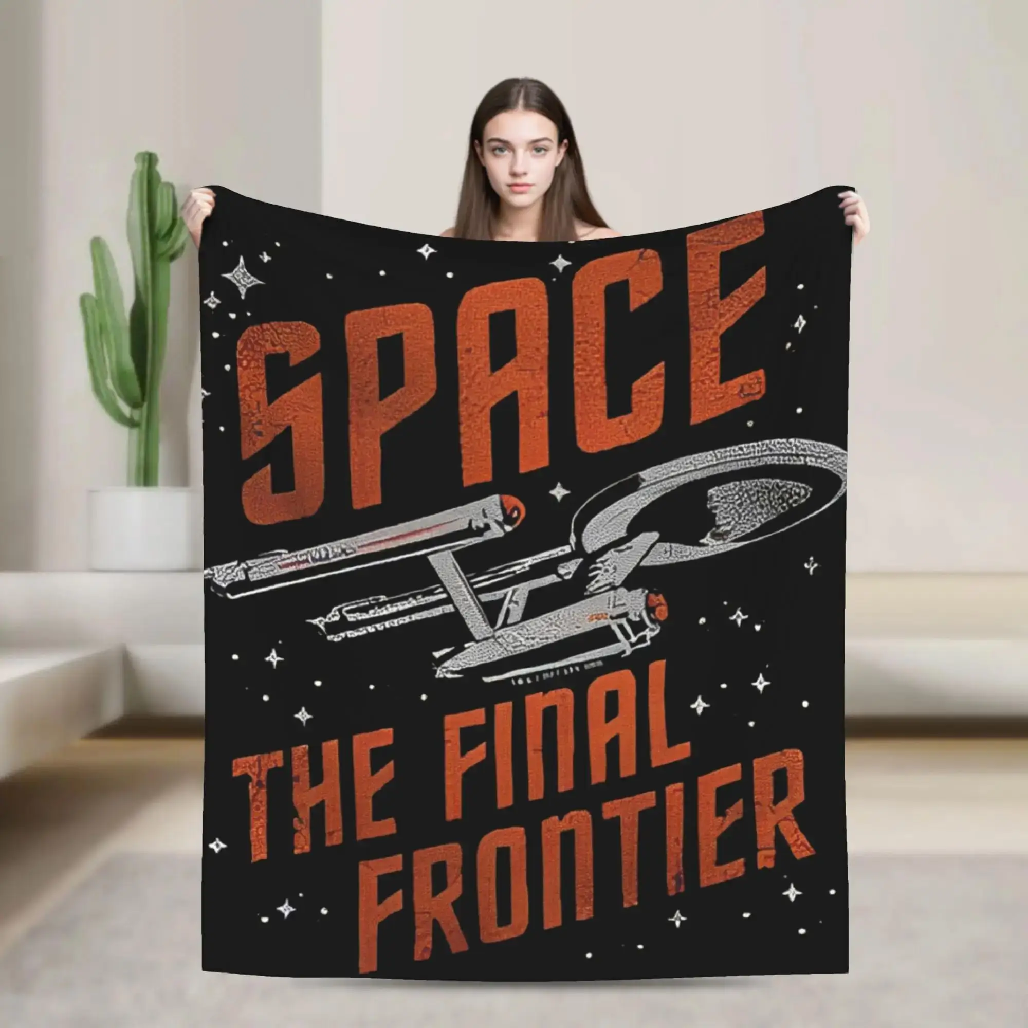 Star Trek Space The Final Frontier Soft Warm Blanket for Bed Couch Travel Premium Quality Fleece Throw for Winter Home Decor
Star Trek Space The Final Frontier Soft Warm Blanket for Bed Couch Travel Premium Quality Fleece Throw for Winter Home Decor