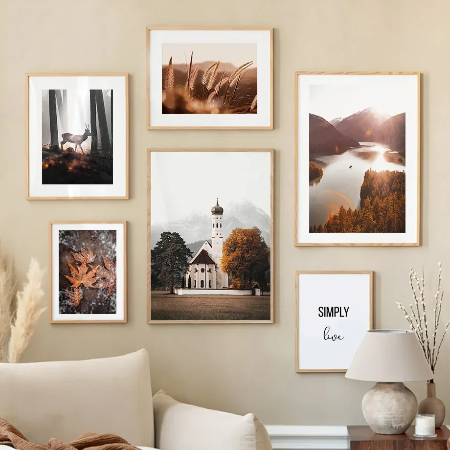 Autumn Forest Mountain Lake House Deer Leaves Nature Art Posters And Prints Canvas Painting Wall Pictures For Living Room Decor
Autumn Forest Mountain Lake House Deer Leaves Nature Art Posters And Prints Canvas Painting Wall Pictures For Living Room Decor